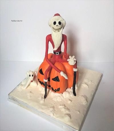 Sandy Claws - Cake by Reckless Cake Art