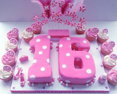 Sweet Sixteen - Cake by prettypetal