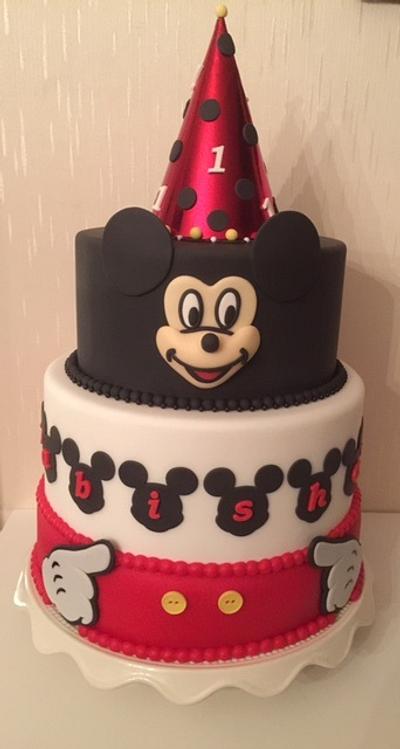 Mickey Mouse birthday cake - Cake by Ria123