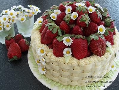 basket wave - Cake by Olivia's Bakery