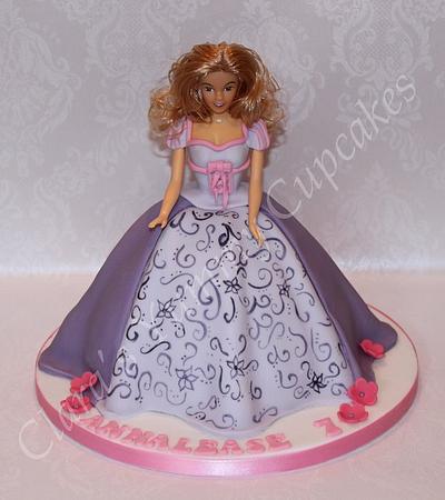 My first doll cake - Cake by ClarasYummyCupcakes