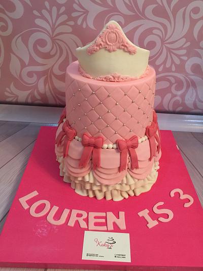 Princess cake - Cake by AsmaaNabeel