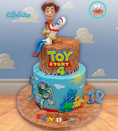 Toy story 4 fondant cake - Cake by Gele's Cookies