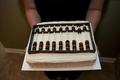 Abacus cake - Cake by Emily Herrington