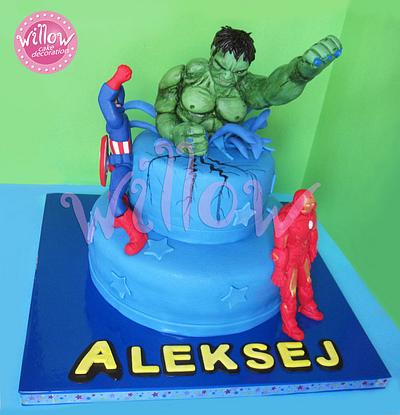 Avengers cake - Cake by Willow cake decorations