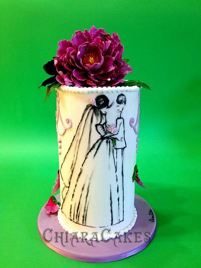 Romantic peony - Cake by Chiara Antonelli