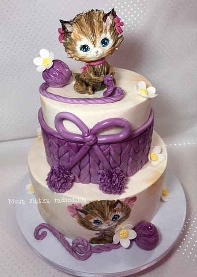 Kitty cake - Cake by Branka Vukcevic