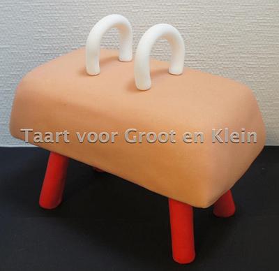 Gymnastics - Cake by Taart voor Groot en Klein