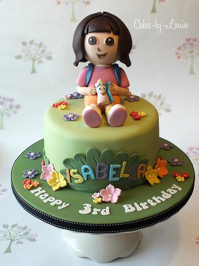 Dora the Explorer - Cake by Louise Jackson Cake Design