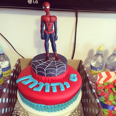 Spider-Man Birthday cake  - Cake by revital issaschar