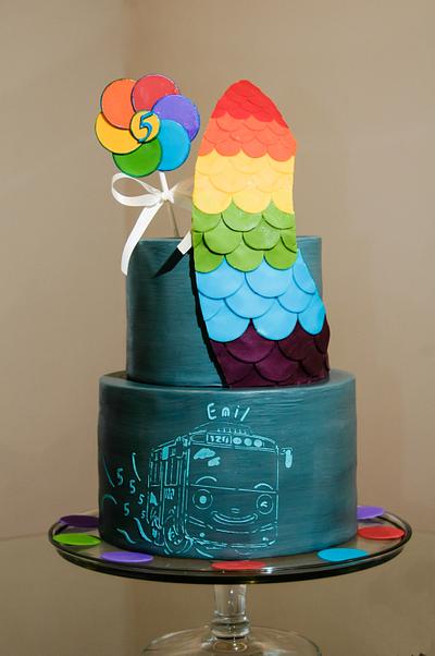 Rainbow - Cake by Leyda Vakarelov