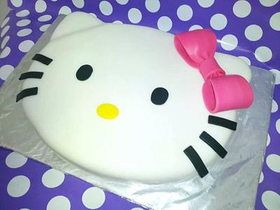 Hello Kitty birthday cake - Cake by Infinity Sweets