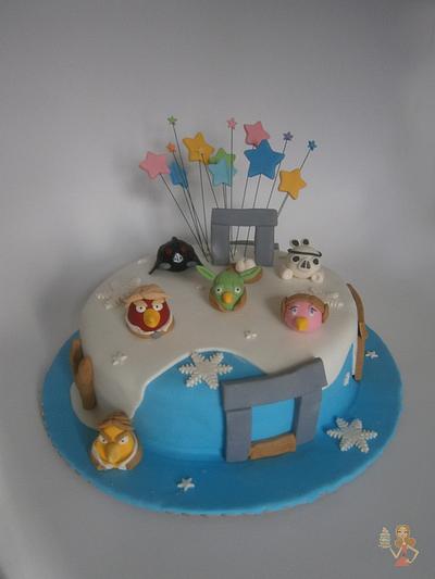 Angry birds Star wars cake - Cake by Make me a cake