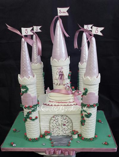 The princess castle  - Cake by silvia B.cake art