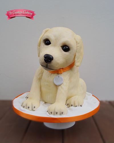 Anna the Puppy - Cake by The Custom Cakery