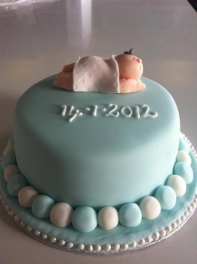 New Baby - Cake by Shirley Jones 