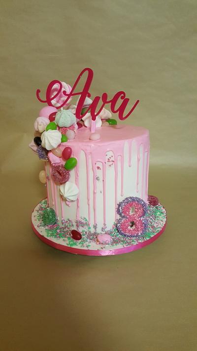 Drip cake  - Cake by The Custom Piece of Cake