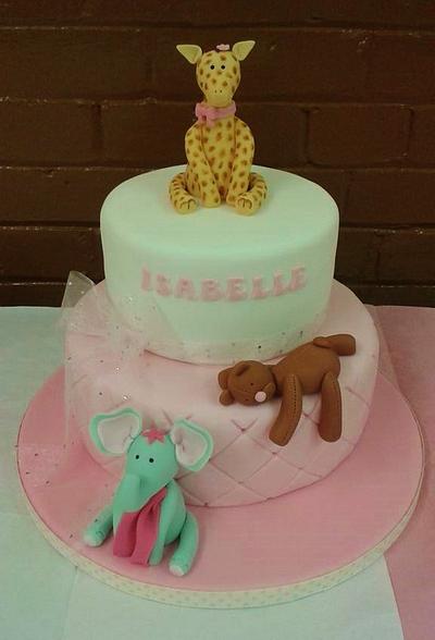 Christening cake - Cake by Baked by Lisa