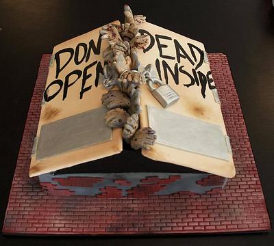 Walking Dead Cake - Cake by Confections of a Cake Lover