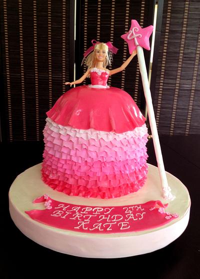 Barbie Cake.  - Cake by Virginie's Cakery