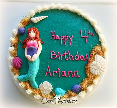 Mermaid - Cake by Donna Tokazowski- Cake Hatteras, Martinsburg WV