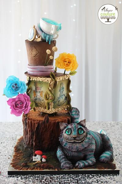 Alice in wonderland - Cake by SugarCoutureCR