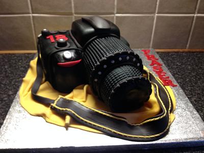 camera cake - Cake by Mandy