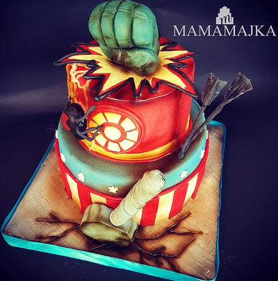 Avangers - Cake by Marija