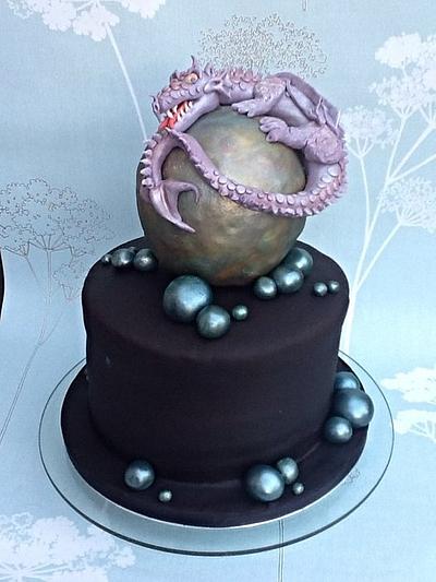 Guardian Of The Pearl  - Cake by lorraine mcgarry