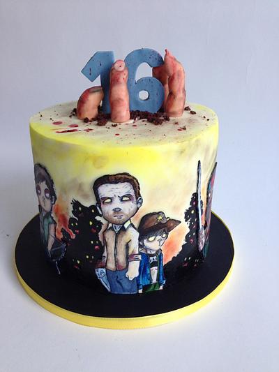 Walking dead - Cake by tomima