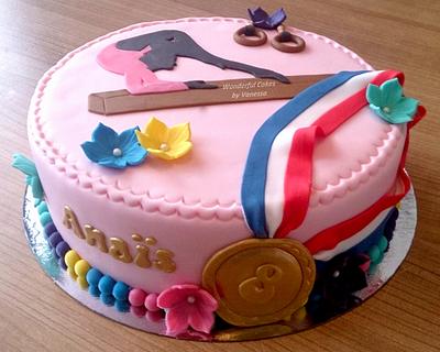 Gymnastic Cake - Cake by Vanessa
