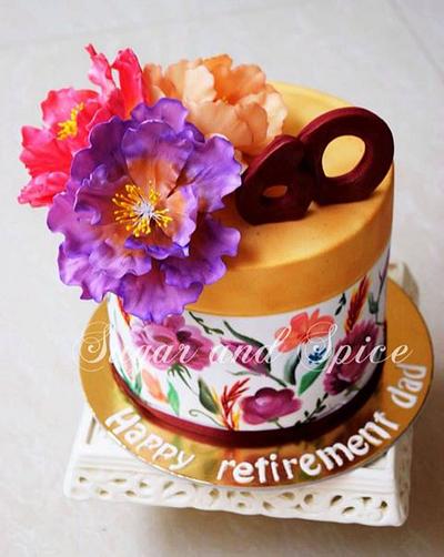Retirement cake - Cake by Sugar and Spice