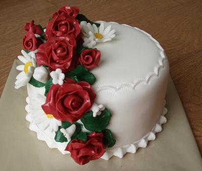 floral - Cake by Táji Cakes