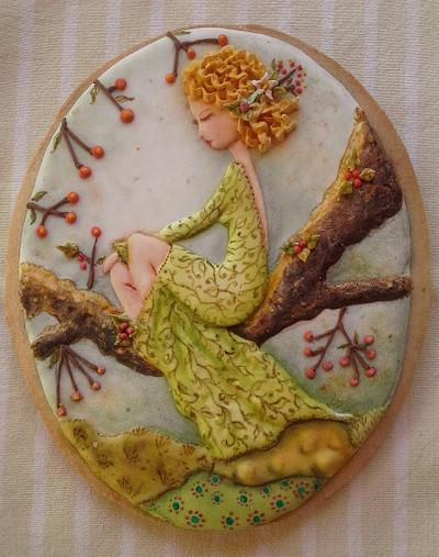 La ninfa del bosque - Cake by Maribel Ríos