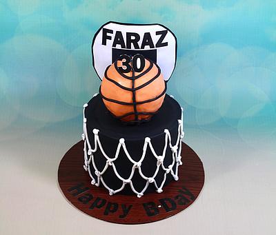 Basketball cake - Cake by soods