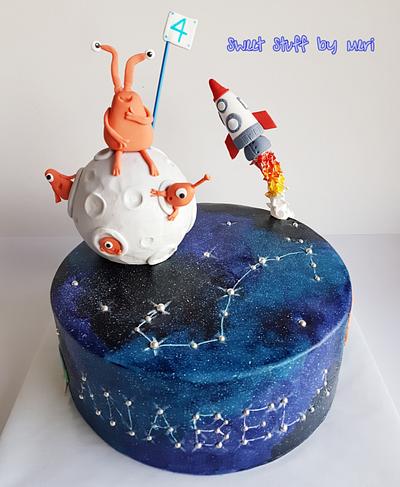 Galaxy/Universe - Cake by Meri