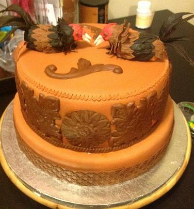  Fighting Roosters - Cake by GABRIELA AGUILAR