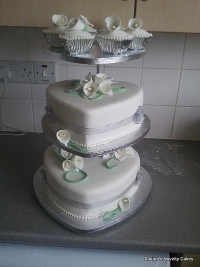 Lily wedding cake - Cake by stilley