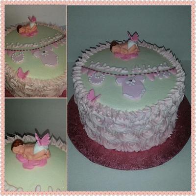 Baby Shower Cake - Cake by For the Love of Cake