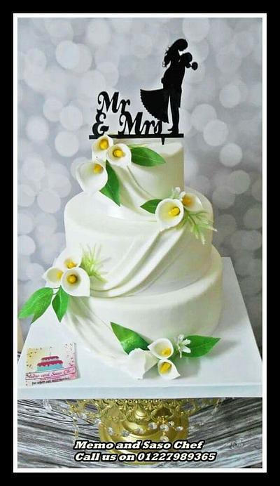 wedding cake  - Cake by Mero Wageeh