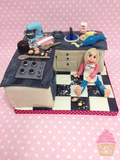 A Caking Kitchen  - 99.9% of the time ;) - Cake by Funky Mamas