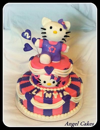 Hello Kitty Birthday Cake - Cake by Angel Rushing