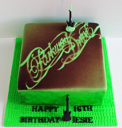 Parkway Drive 16th Birthday Cake - Cake by Sassy Cakes and Cupcakes (Anna)