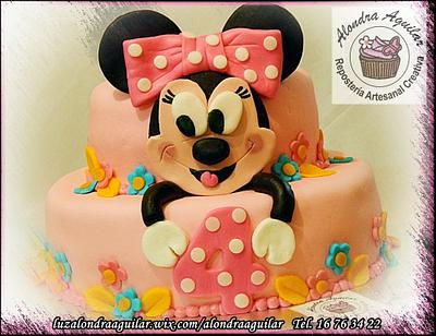 My Sweet Minnie - Cake by Alondra Aguilar