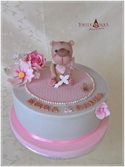 Cute teddy bear - Cake by Tortolandia
