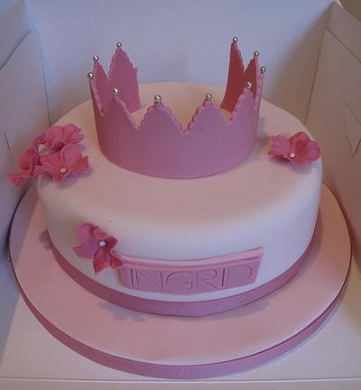 Pink Princess Cake - Cake by rockbakehouse