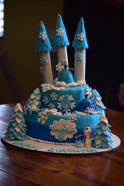 Frozen theme cake - Cake by Harjeet kaur