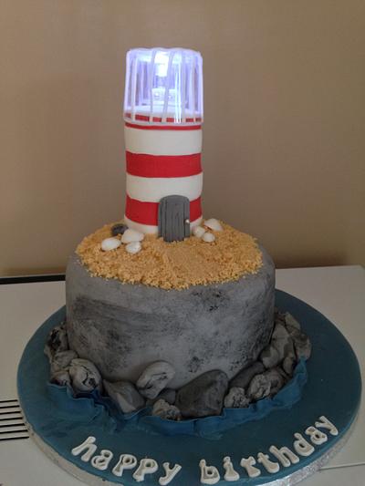 Lighthouse cake - Cake by Ali1802