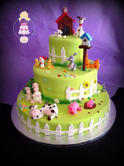 Torta fattoria - Cake by BeSweet