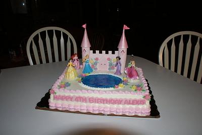 Disney Princess Birthday Cake - Cake by Laurie